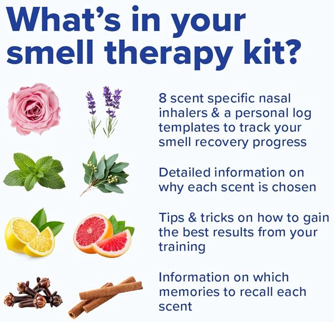 MOXĒ Smell Training Kit, Made in USA, 8 Essential Oils, Olfactory Regeneration, Helps Restore Sense of Smell, Natural Therapy for Smell Loss (Phase 1 & Phase 2 Bundle)