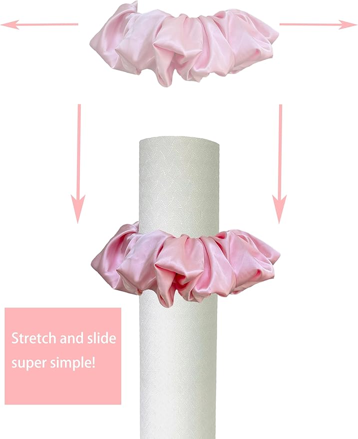 Zawuodar Yoga Mat Scrunchie - Yoga Mat Strap Band - Fits All Standard Yoga Mats (Not Suitable for Overly Thick Mats)