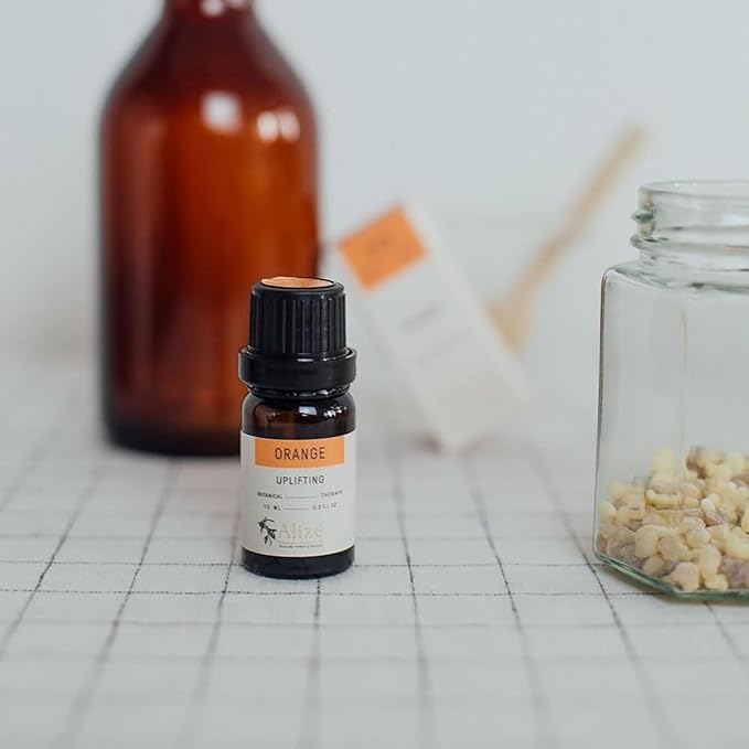 Orange Essential Oil, USDA Certified, Organic 100% Natural & Pure Essential Oils for Diffusers for Home, Aromatherapy Oils, Diffuser Oils Scents, Brightening, 10ml-0.33 fl oz
