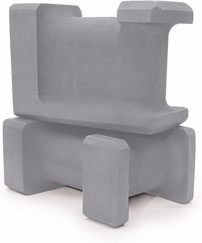 Ergo Yoga Blocks, Relieve Wrist Pain, Improve Comfort and Grip, Contoured Design, Pilates Exercise Balance & Stretching