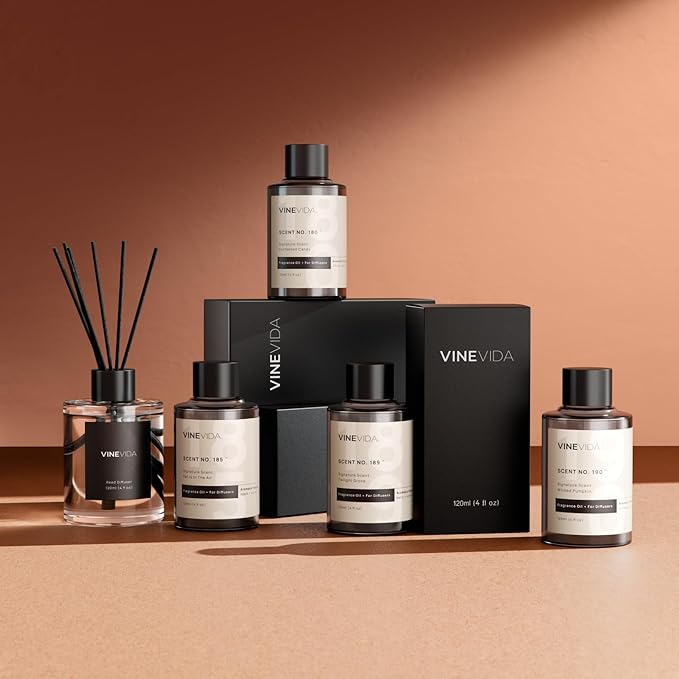 VINEVIDA (32oz) Hotel Fragrance Collection Diffuser Oil - Hotel Scents Diffusers for Home - Cold Air Diffuser Oil - Hotel Scent Essential Oil - Scent No.1011 Inspired by Mother Ocean