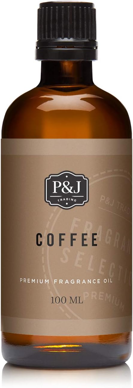 P&J Trading Fragrance | Coffee Oil 100ml - Candle Scents for Candle Making, Freshie Scent, Soap Making Supplies, Diffuser Oil Scents