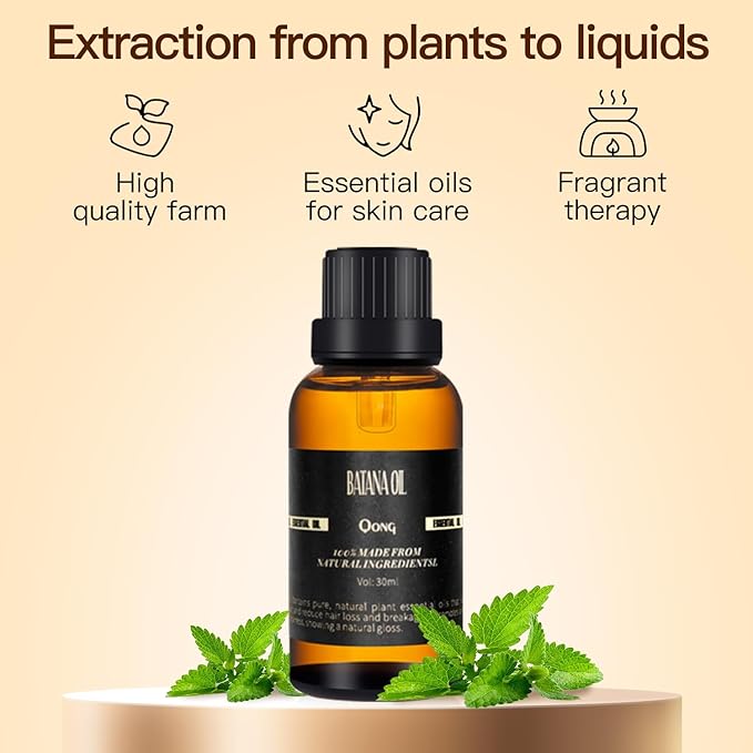 Batana Oil Blend, Hair Growth Essential Oil, and for Sleep, Acne Treatment, Scalp Care, Essential Oils for Diffusers for Home - 30ml