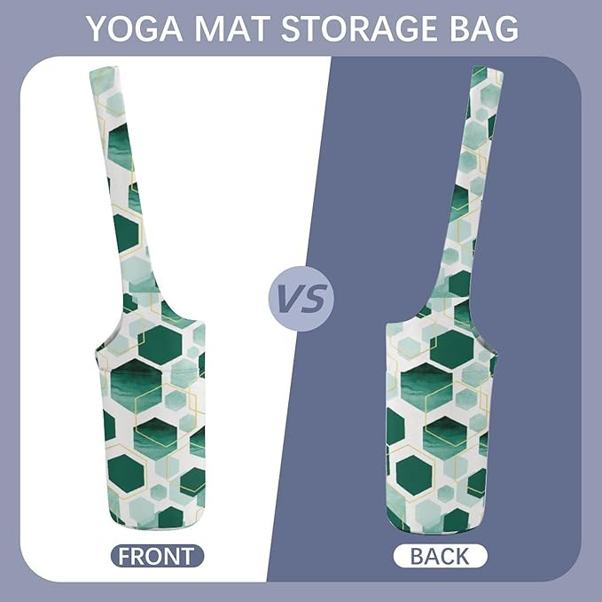 KKdskkds Fantasy Evil EyesYoga Mat Bag Large Opening Long Tote Yoga Mat with Pocket Fit Most Size Mats