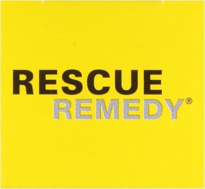 Bach RESCUE REMEDY Dropper 20mL, Natural Stress Relief, Homeopathic Flower Essence, Vegan, Gluten & Sugar-Free, Non-Habit Forming