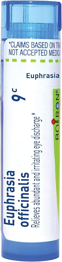 Boiron Euphrasia Officinalis 9C for Abundant & Irritating Eye Discharge - 80 Pellets