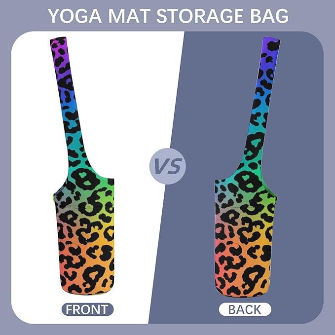 Meaudiwes Large Yoga Mat Bag Fit Most Size for Ladies Yoga Mats Carrier Bags Multi-Functional Exercise Mat Holder Storage Bag