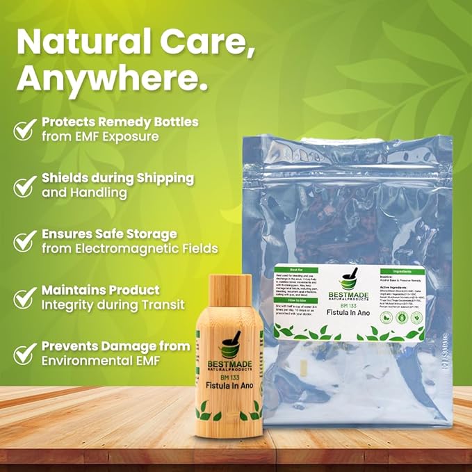 Bestmade Natural Products Fistula in Ano BM133 - Natural Remedy for Discharge in Anus, Helps Normalize Bowel Movements & Relieve Throbbing Pains, 30 mL Drops