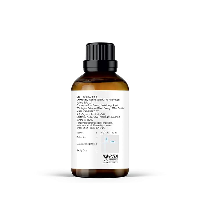Majestic Pure Essential Oil with Glass Dropper - 100% Pure and Natural - Essential Oils for Diffuser, Aromatherapy, Soap and Candle Making, Angelica Root Essential Oil, Angelica Root Oil, 0.3 Fl Oz