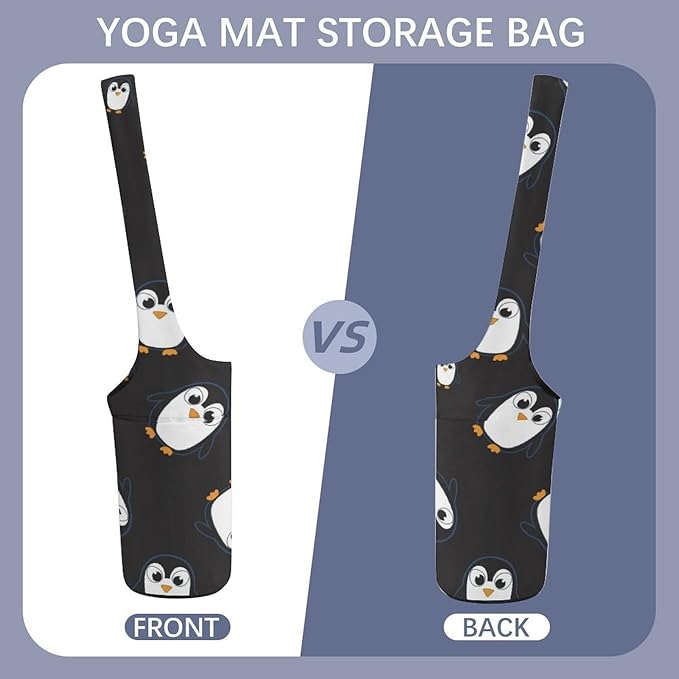Aiyoolee Yoga Mat Bag Large Tote Carrier Holder with Water Bottle Pocket Yoga Bags
