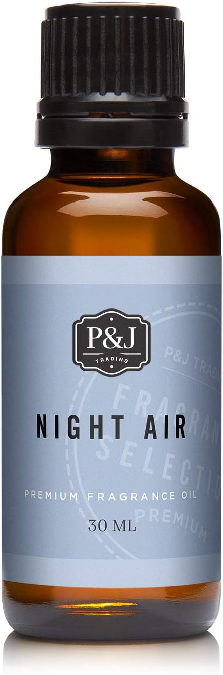 P&J Fragrance Oil - Night Air 30ml - Candle Scents, Soap Making, Diffuser Oil, Fresh Scents