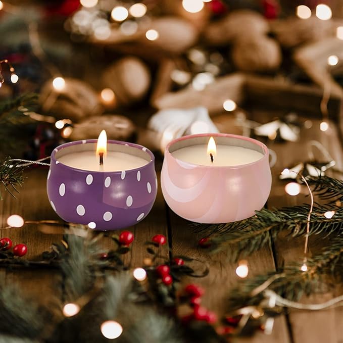 Scented Candles Gift Set, 9 Packs Soy Wax Candles for Women Mom on Mother's Day, Birthday Gifts for Women Mom Best Friends Sister Colleague