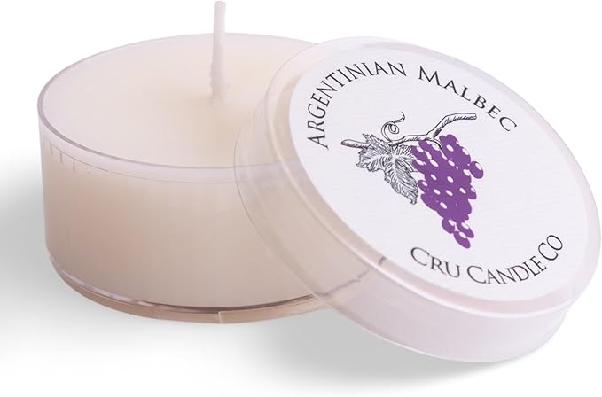 Wine-Inspired Soy Wax Candles (Reds Collection: Mini Edition)