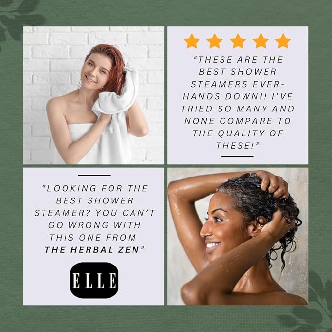Shower Steamers Aromatherapy Tablets – Variety Pack - Shower Bombs Aromatherapy Made in USA – Self Care Gifts for Women and Men – Natural Essential Oils – Adult Christmas Stocking Stuffers (8 Pack)