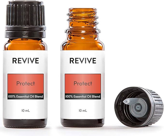 Protect Essential Oil Blend 2 Pack by Revive Essential Oils - 100% Pure Therapeutic Grade, for Diffuser, Humidifier, Massage, Aromatherapy, Skin & Hair Care