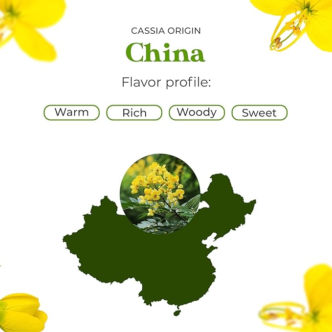 Sun Essential Oils - Cassia 4oz Bottle for Diffuser, Humidifier, Aromatherapy, Hair and Skin Care - Cassia Oil - Aromatherapy Oil