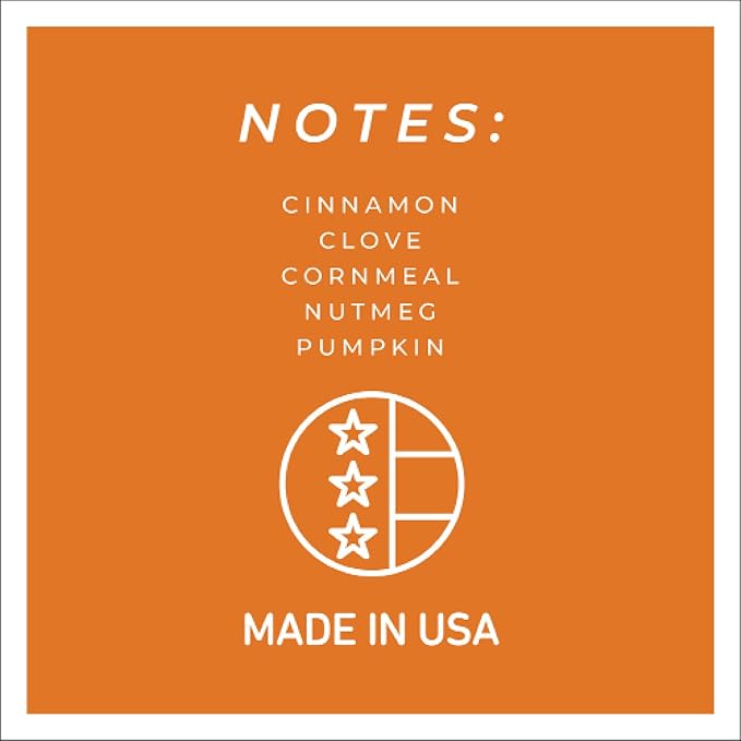 A Cheerful Giver - Pumpkin Cornbread - 22oz Mama Scented Candle Jar with Lid - Keepers of The Light - 125 Hours of Burn Time, Gift for Women, Orange