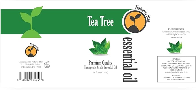 16oz - Bulk Size Tea Tree Essential Oil (16 Ounce Total) - Therapeutic Grade Essential Oil - 16 Fl Oz Bottle