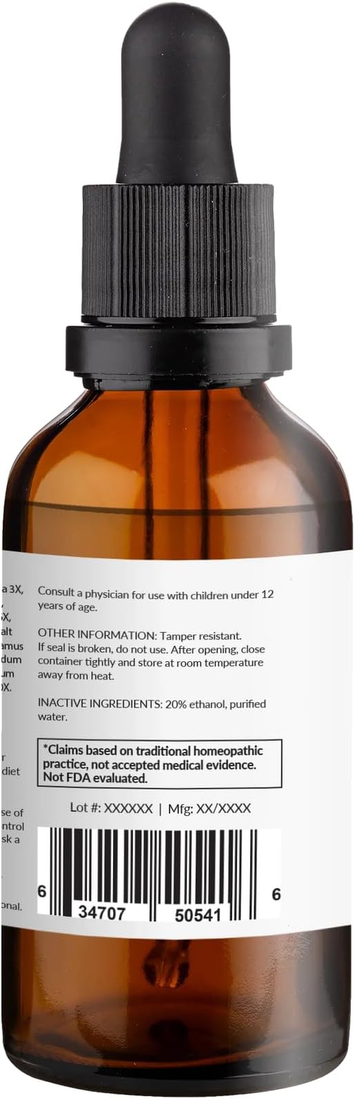 The Real You Formula – Homeopathic Drops for Balance, Energy & Digestive Comfort – Gentle, Vegan, Non-GMO, 2 fl oz