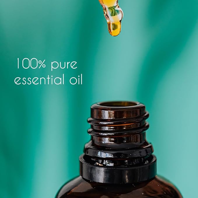 GreenHealth Ginger Essential Oil - 4 fl oz Amber Glass Bottle - 100% Pure & Natural Essential Oil