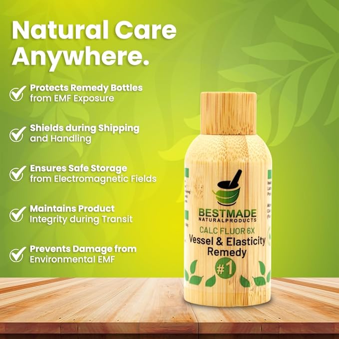 BestMade Natural Products Calc Fluor 6X - The Elasticity Cell Salt for Hemorrhoids, Chapped Skin, and Cold Support, 350 Pellets