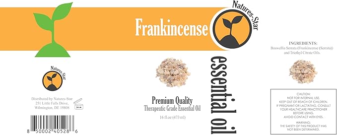 Frankincense Essential Oil (16 Ounce Bottle) Therapeutic Grade 16oz - Bulk Size