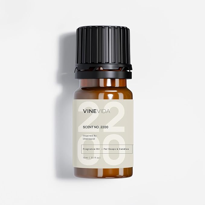 VINEVIDA [0.33oz] Scent No.2200 Fragrance Oil for Candle Making & Soap Making - Scents for Soap Making