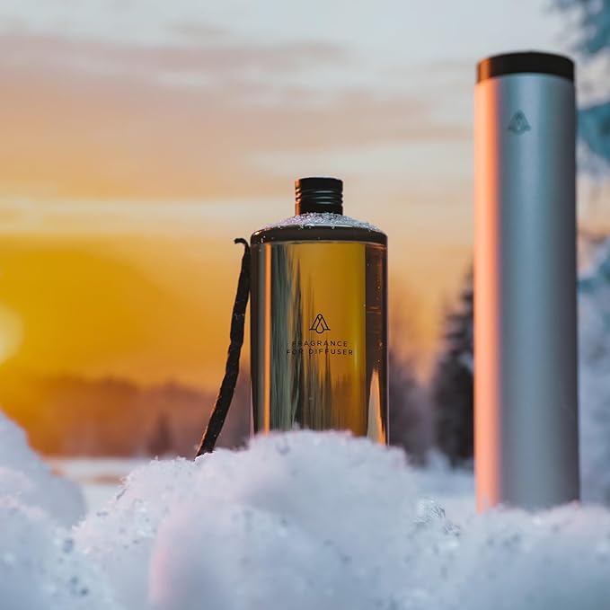 AromaPlan Fragrance Oil Vanilla Crème 5 Fl Oz (148ml) Winter Collection | Luxury Hotel Scent Diffuser Oil | Hotel, Home & Spa | Non-Toxic, Made in USA - Bigger Bottle, Bolder Aroma & Longer Lasting