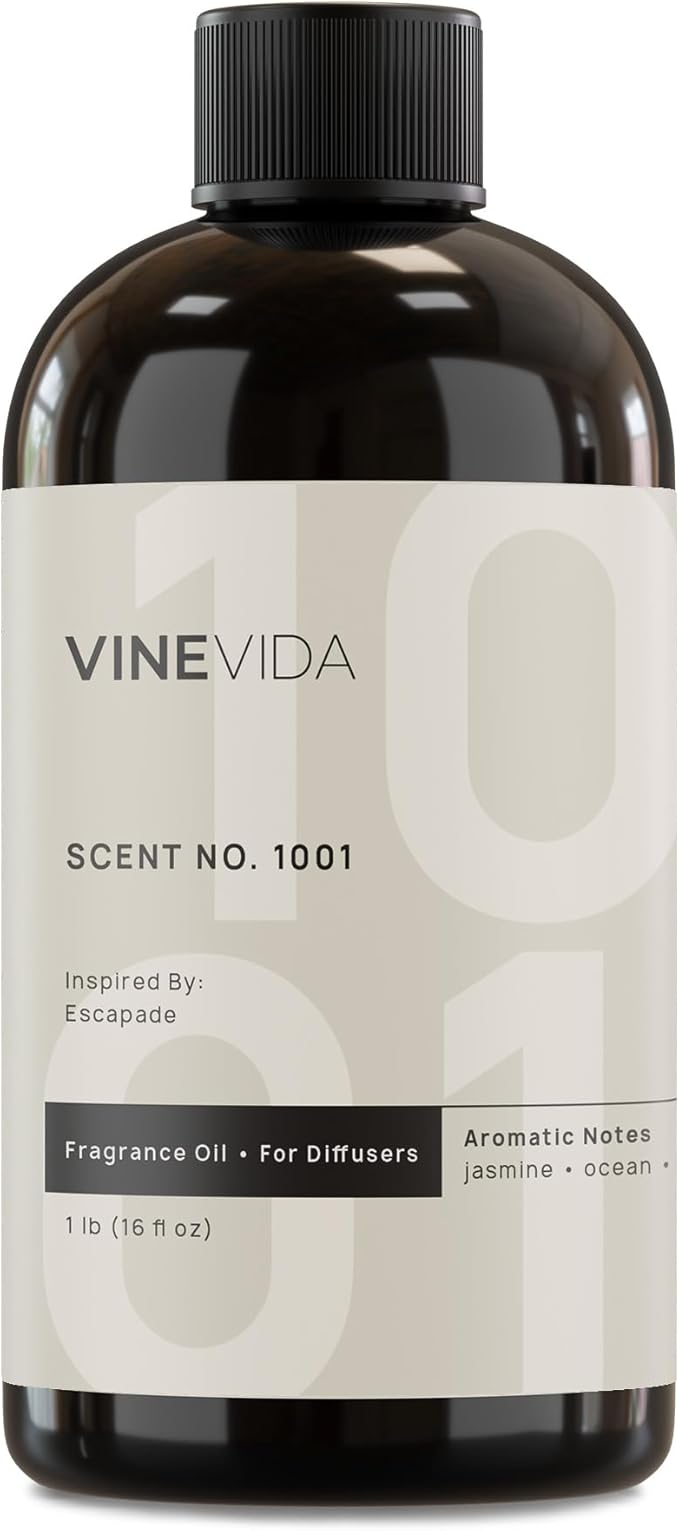 VINEVIDA 16oz Hotel Fragrance Collection Diffuser Oil - Cold Air Diffuser - Inspired by Ritz Carlton Hotel Scent No.1001
