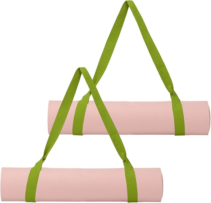YELARXI Yoga Mat Straps for Carrying, Adjustable Exercise Mat Sling Holder Multi Purpose Mats Carrier