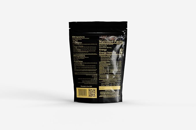 Canan Koska Cardamom Turkish Coffee - Premium Ground Coffee With Natural Cardamom Grounds, Medium Roast, Traditional Ottoman Recipe - 3.5oz (100g) - Pack Of 3