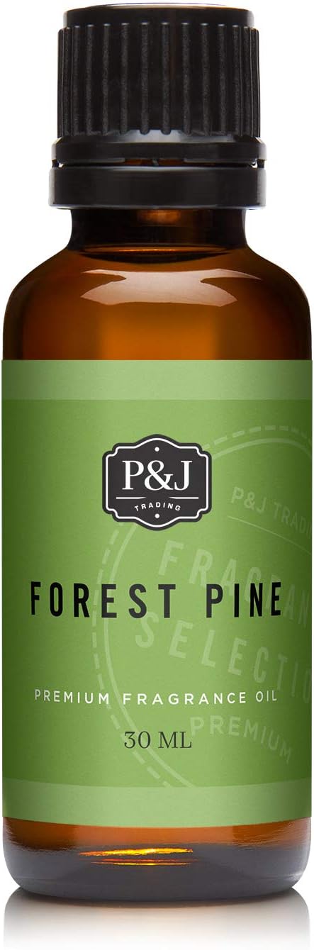 P&J Fragrance Oil | Forest Pine Oil 30ml - Candle Scents for Candle Making, Freshie Scent, Soap Making Supplies, Diffuser Oil Scents
