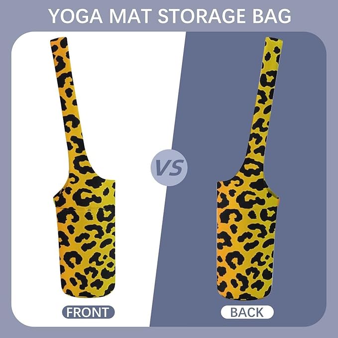 Meaudiwes Large Size Yoga Mat Bag with Long Strap, Yoga Mats Carrier Storage Bag, Exercise Mat Holder Accessories