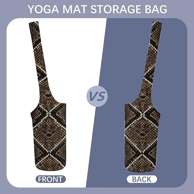 Meaudiwes Large Yoga Mat Bag Fit Most Size for Ladies Yoga Mats Carrier Bags Multi-Functional Exercise Mat Holder Storage Bag