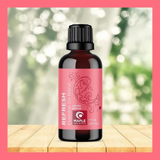 Pink Grapefruit Essential Oil Blend - Refreshing Citrus Essential Oil Blend for Diffusers with Lime Essential Oil Grapefruit Oil and Eucalyptus Essential Oil - Sweet Aromatherapy Citrus Oil Blend