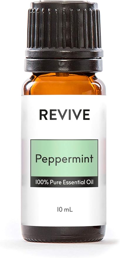 Peppermint Essential Oil by Revive Essential Oils - 100% Pure Therapeutic Grade, for Diffuser, Humidifier, Massage, Aromatherapy, Skin & Hair Care