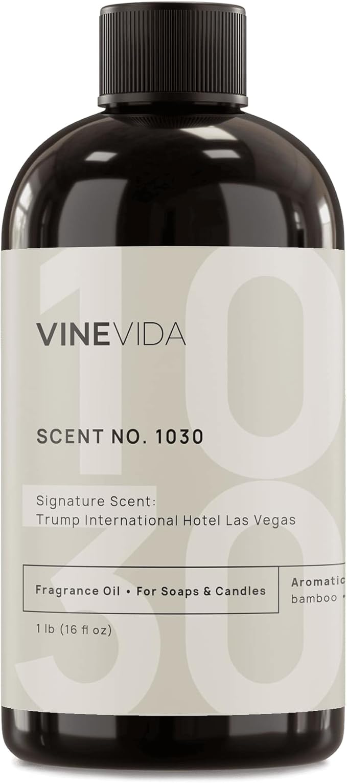 VINEVIDA Scent NO. 1030 Fragrance Oil for Cold Air Diffusers - 16oz (1lb) - Inspired by Trump International Hotel Las Vegas - Hotel Scents for Home