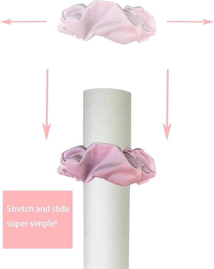 Zawuodar Yoga Mat Scrunchie - Yoga Mat Strap Band - Fits All Standard Yoga Mats (Not Suitable for Overly Thick Mats)