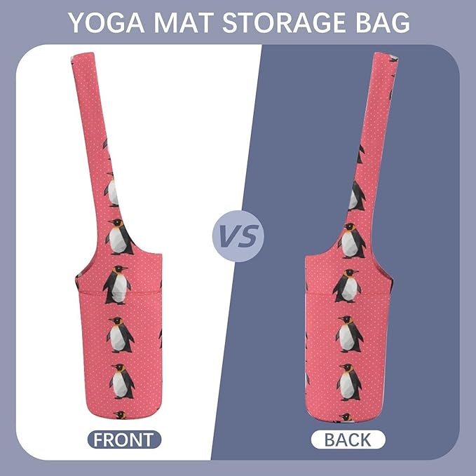 Meaudiwes Stylish Yoga Mat Bags Sports Yoga Totes Fits Most Size Mats Exercise Mat Carrier Storage Bag Yoga Gifts for Women