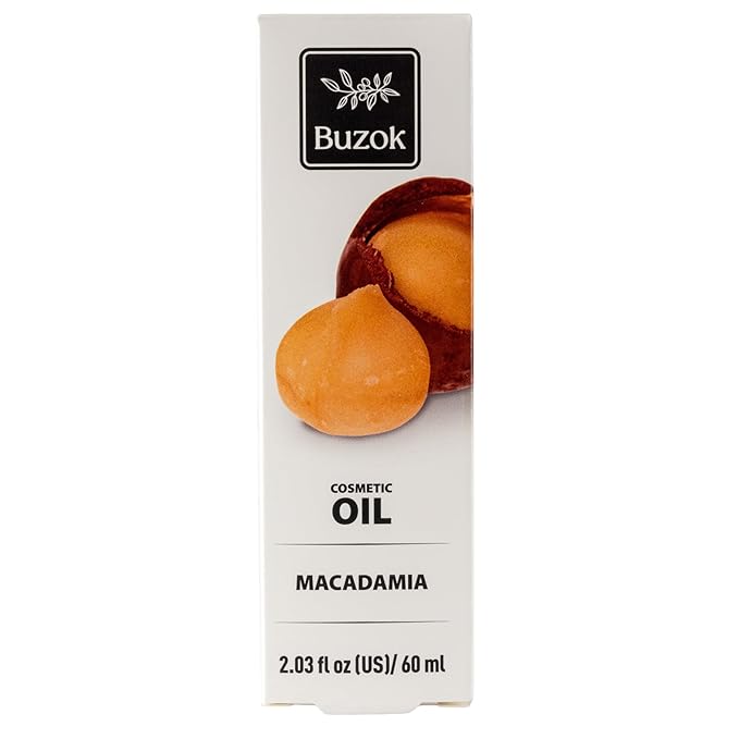 Cosmetic Carrier Oil Collection – Natural Plant Oils for Skin Care, Massage & DIY Beauty Use – Multiple Oils Available – For External Cosmetic Use (Macadamia)