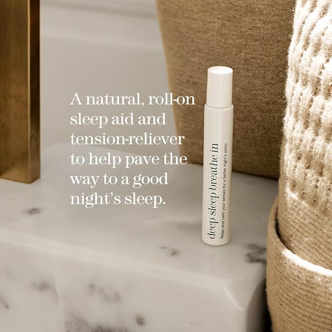 THISWORKS Deep Sleep Breathe in, Natural Roll-On Sleep Aid and Tension Relief, 8 ml