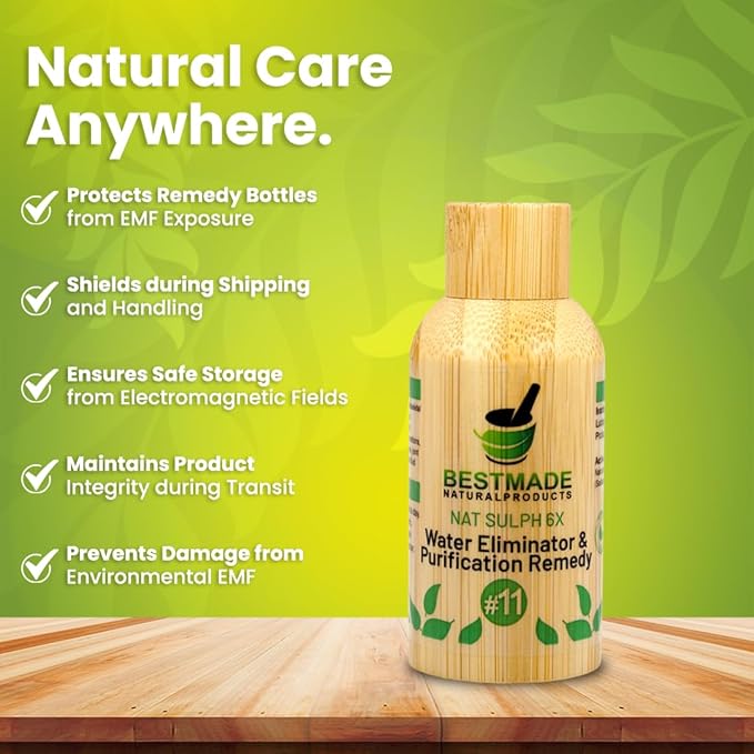 Bestmade NAT Sulph 6X - Cell Salt Remedy for Digestion, Nausea, Vomiting, & Indigestion, Great for Coughs, Congestion, & Earaches, Drink with Water, No Risk Purchase, Non-Drowsy, 350 Pellets