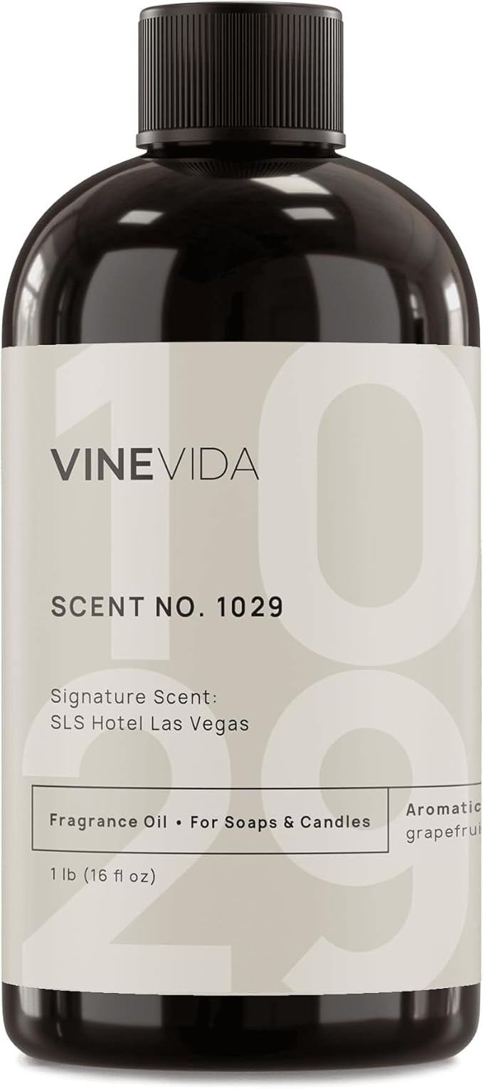 VINEVIDA Scent NO. 1029 Fragrance Oil for Cold Air Diffusers - 16oz (1lb) - Inspired by: SLS Hotel Las Vegas Hotel Fragrance - Home Scents - Diffuser Oil