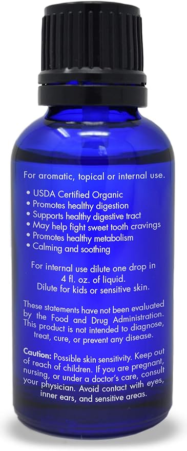 Organic, Fennel Essential Oil, Food Grade – 100% Pure, Fennel Oil, by Zongle Therapeutics, 1 OZ