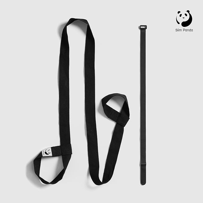 Slim Panda Yoga Mat Straps for Carrying, Adjustable Yoga Mat Carrier Sling Fits All Mats(Mat Not Included)