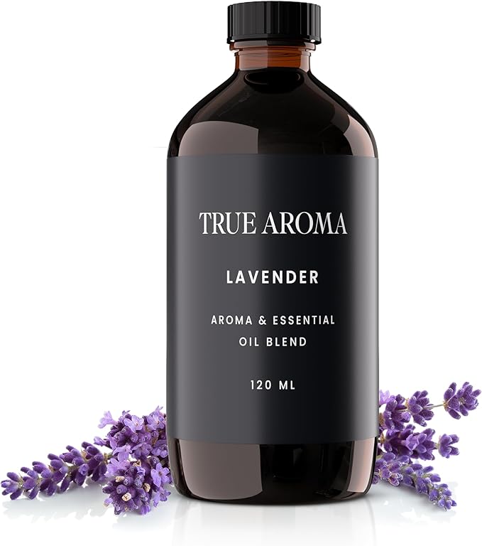 Lavender Essential Oil | Lavender Essential Oils for Aroma Diffusers | Natural Lavender Essential Oil for Diffuser | Aromatherapy Essential Oils | Essential Oil Blends - 120 ML