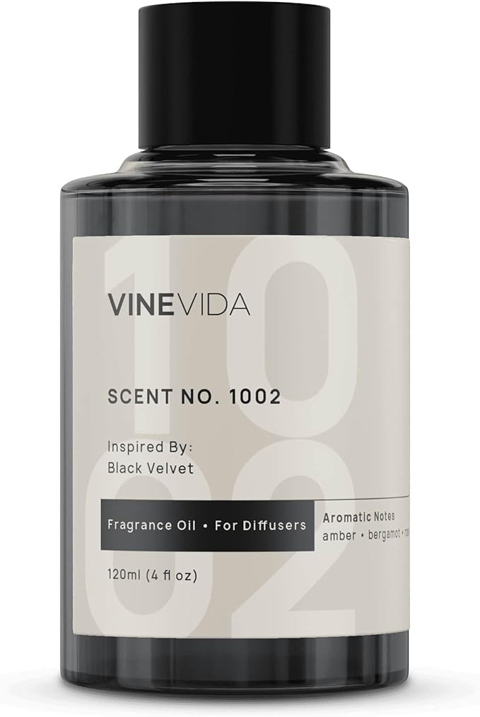 VINEVIDA [4 Fl Oz] Luxury Hotel Scent Diffuser Oil - Scent No.1002 Inspired by Edition Hotel, Fragrance for Cold Air Diffuser, Home Luxury Scents, Scents Collection Essential Oil for HVAC