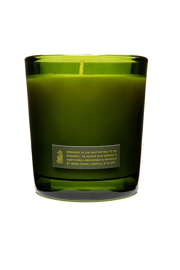 Rewined-Merlot Scented Candles(10oz)- Notes of Violet, Plum and Tobacco Leaf, Nontoxic Candles