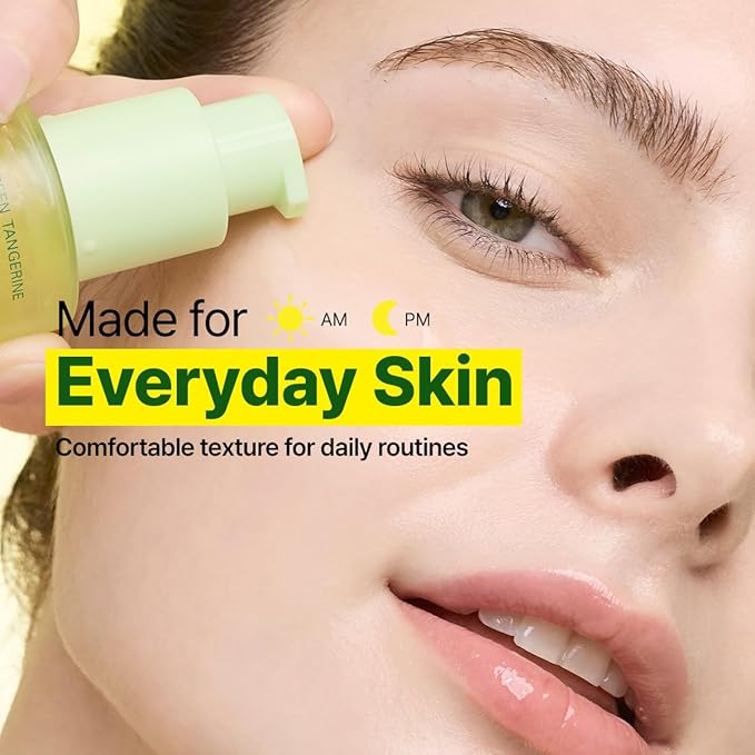 GOODAL Green Tangerine Vitamin C Serum [Advanced Ver.] – Brightening Serum with 5% Niacinamide & Exosome Technology | Fades Dark Spots, Evens Tone & Revives Radiance | Korean Skincare 1.01oz / 30ml