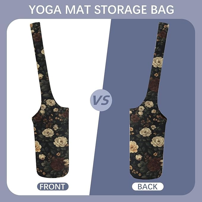 KKdskkds Fantasy Evil EyesYoga Mat Bag Large Opening Long Tote Yoga Mat with Pocket Fit Most Size Mats